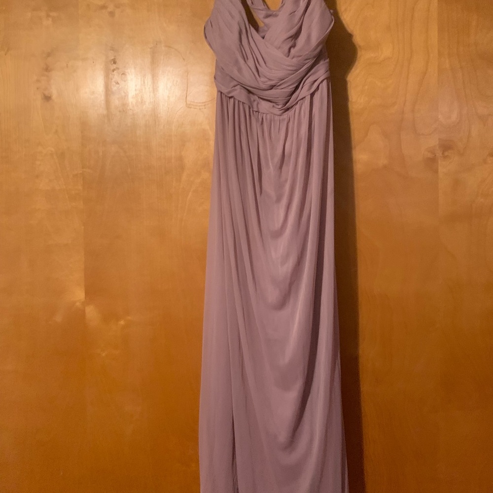 David’s Bridal Quartz Long Dress